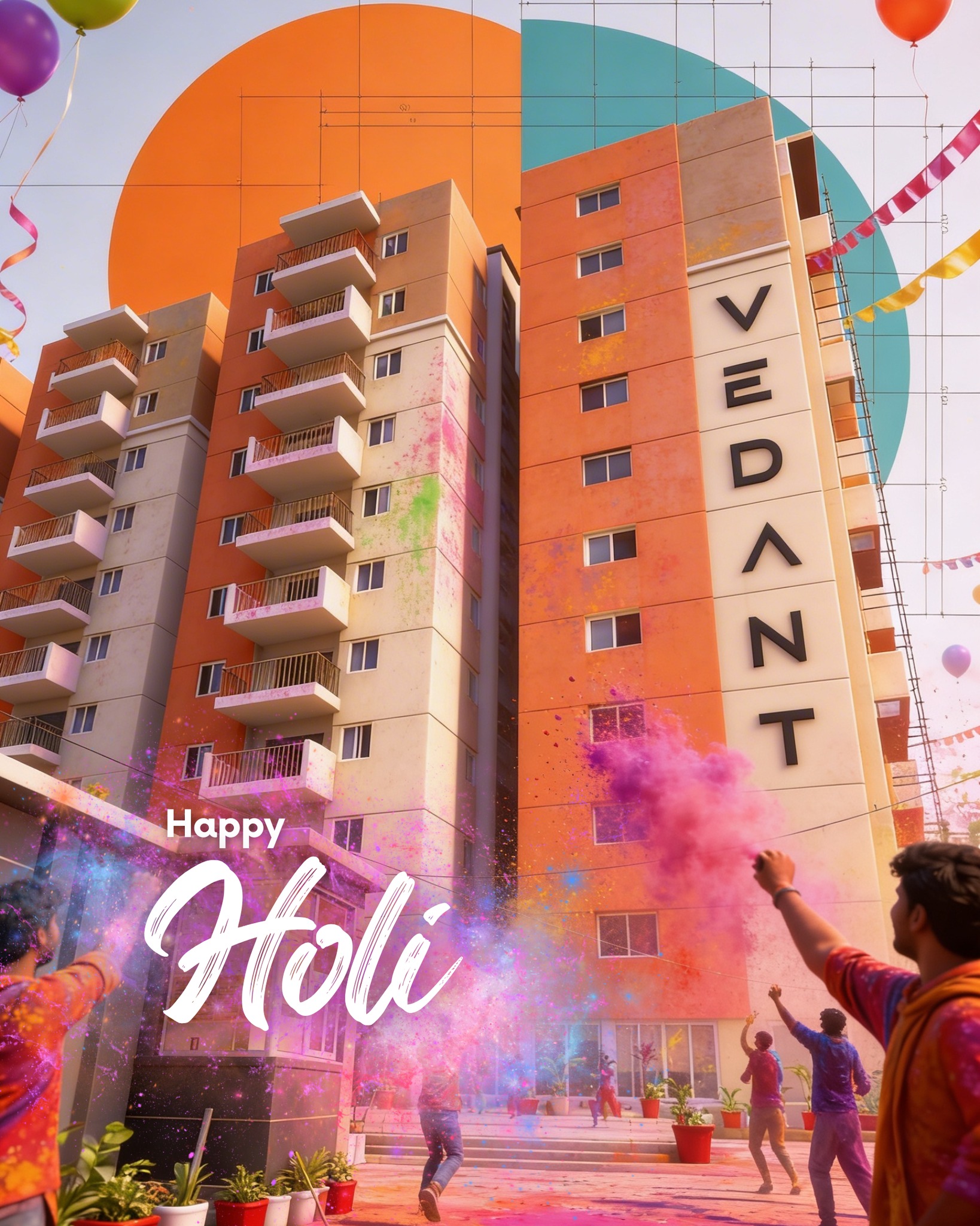 This Holi, let life be as vibrant as your dreams. 🌸✨
At Oorjita Vedant Apartments, every day feels like a celebration — and today, we celebrate colour, community, and new beginnings.

Happy Holi from the Oorjita Vedant family!

#HappyHoli #colourful #Oorjita #OorjitaProjects #OorjitaVedant #VedantNarsingi #2bhkflatsinnarsingi #OorjitaVedantNarsingi #2bhkflatsinnarsingi #Holi2026 #HoliVibes #ColorfulMoments #CelebratingTogether #HoliFestival