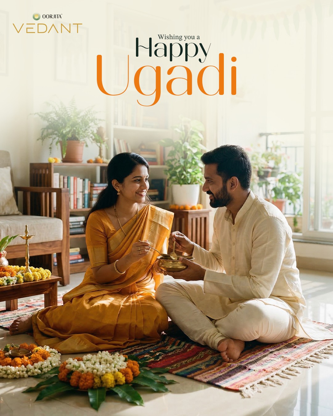 🌸 This Ugadi, step into a new beginning
…step into your dream home 🏡✨
🏡✨Oorjita Vedant Wishes You all a Very Happy Ugadi 🌸

#HappyUgadi #UgadiFestival #UgadiSubhakankshalu #FestivalOfNewBeginnings #NewYearVibes #FestiveMood #CelebrationTime #Ugadi #Ugadi2026 #DreamHome #NewBeginnings #NewHome